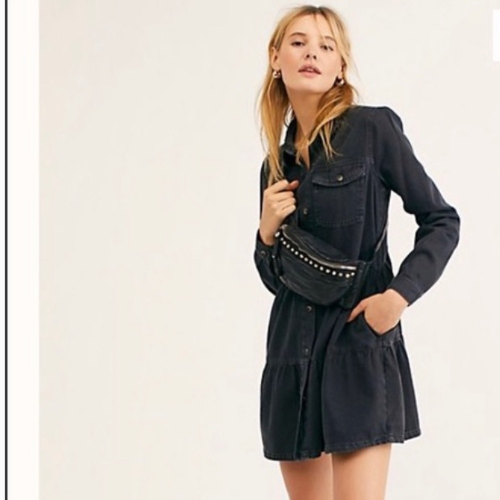 Free People Nicole Denim Dress